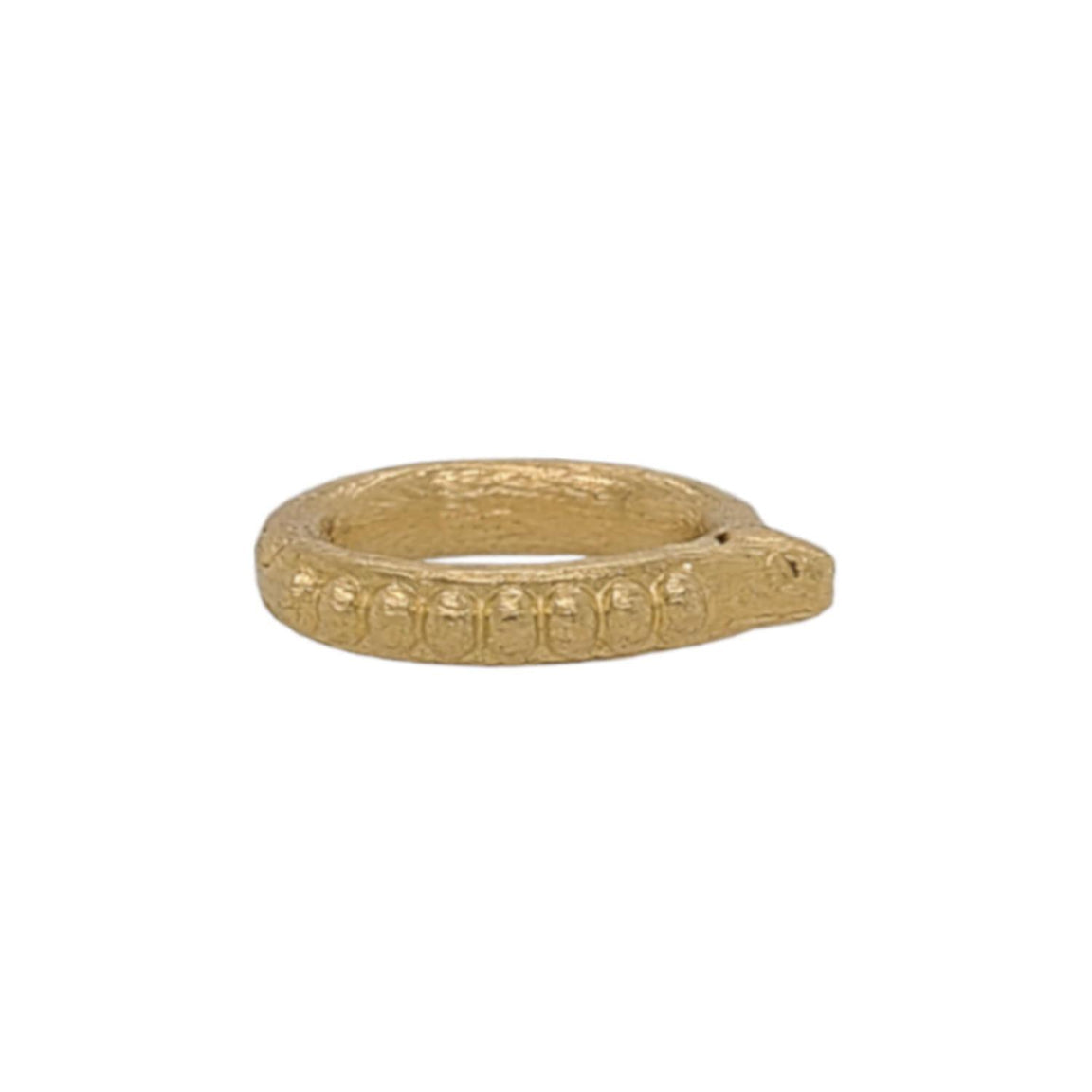 Small Oval Granule Charm Holder-Erica Molinari