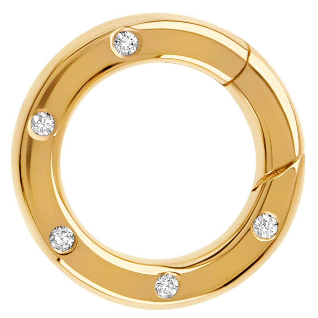 Small Round Hinge Clip Charm Holder-Heather B. Moore