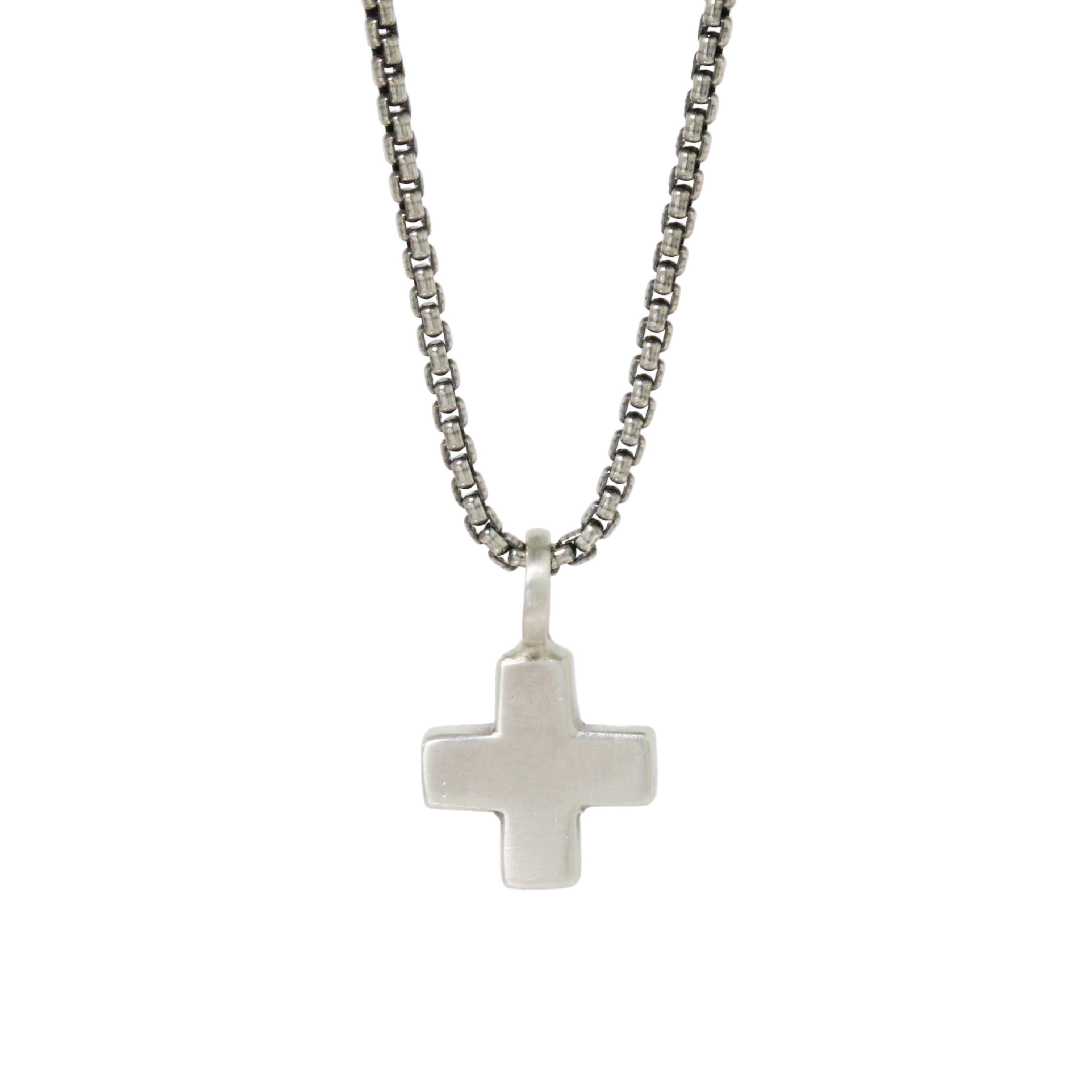 Solid Cross Necklace-Jane Diaz