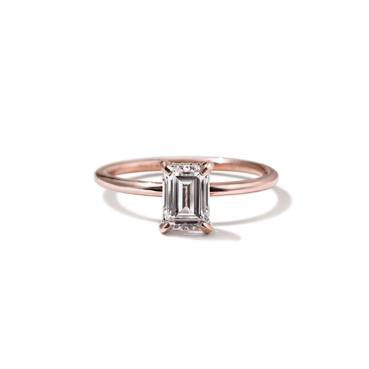 Solitaire Diamond Engagement Ring-Unbridaled Collective