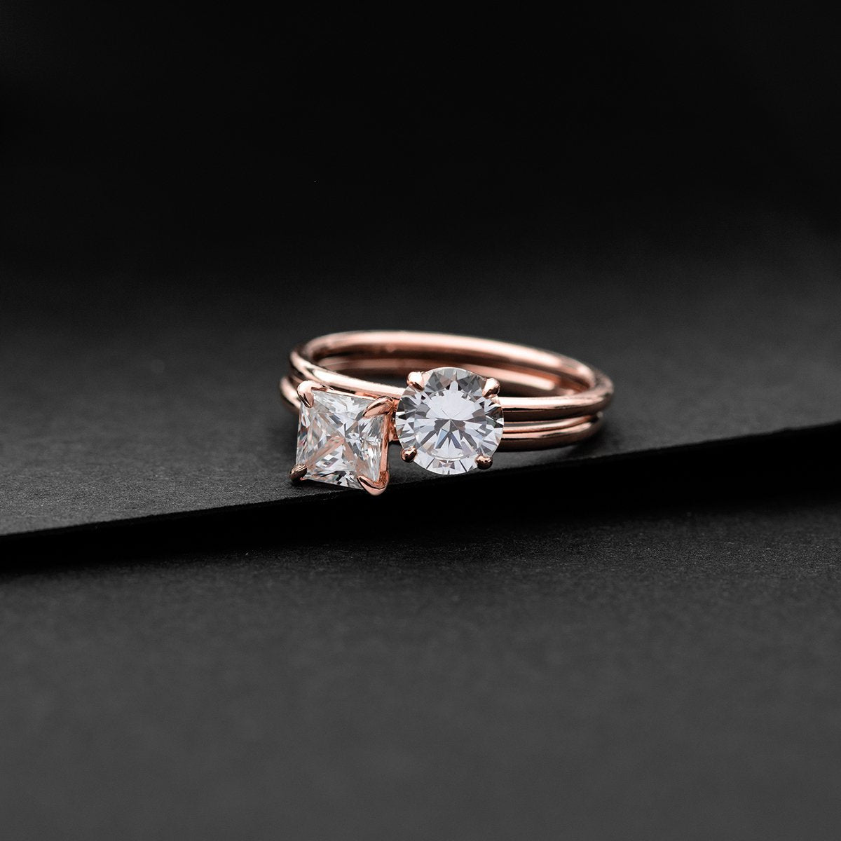 Solitaire Diamond Engagement Ring-Unbridaled Collective