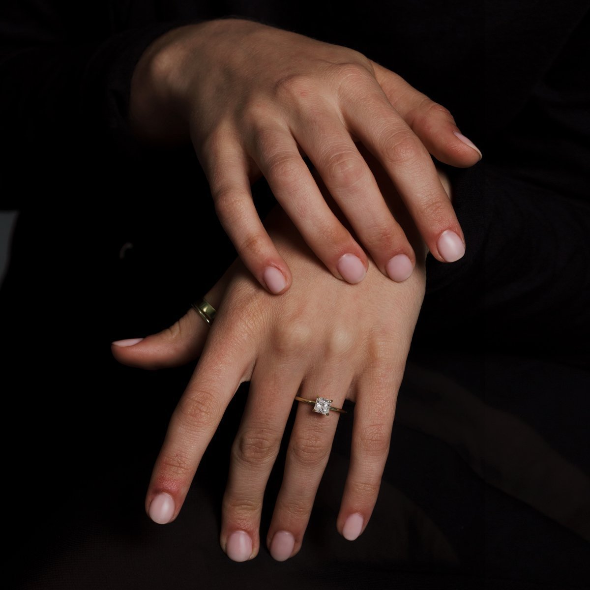 Solitaire Diamond Engagement Ring-Unbridaled Collective