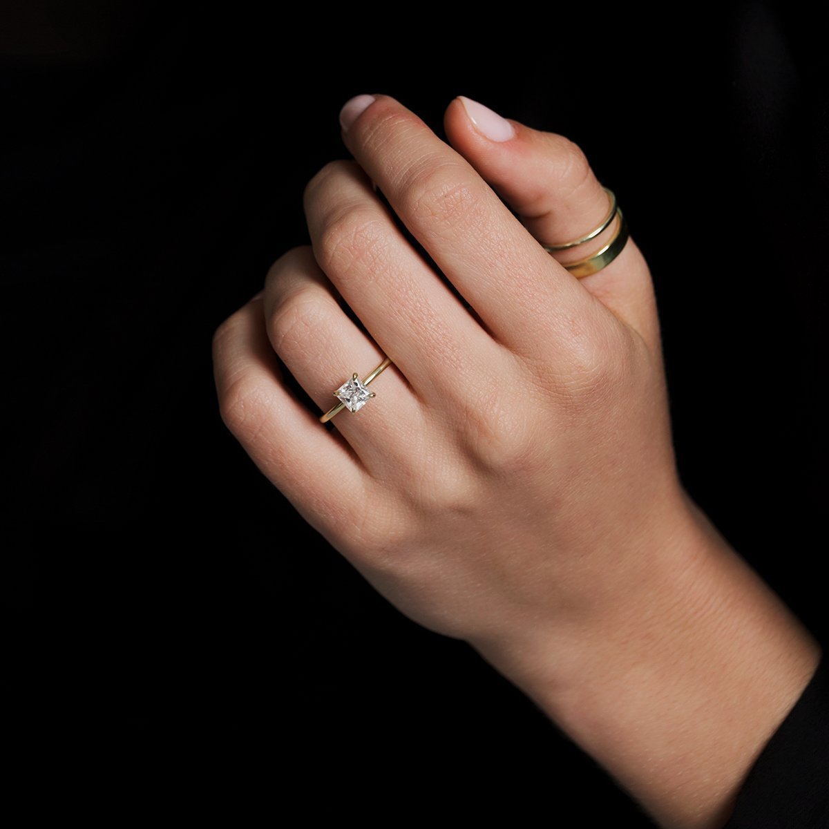 Solitaire Diamond Engagement Ring-Unbridaled Collective