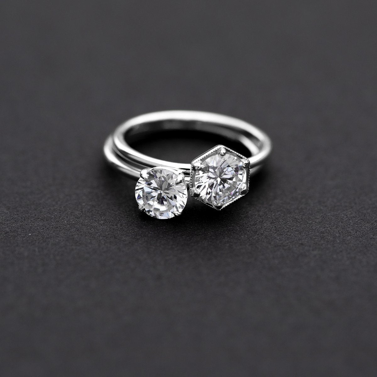 Solitaire Diamond Engagement Ring-Unbridaled Collective
