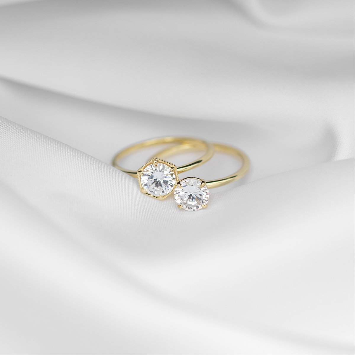Solitaire Diamond Engagement Ring-Unbridaled Collective