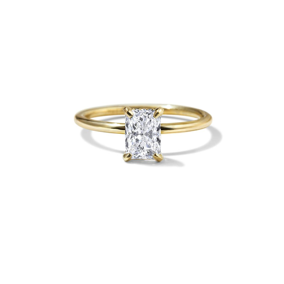 Solitaire Diamond Engagement Ring-Unbridaled Collective