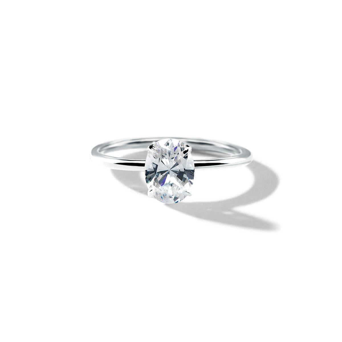 Solitaire Diamond Engagement Ring-Unbridaled Collective