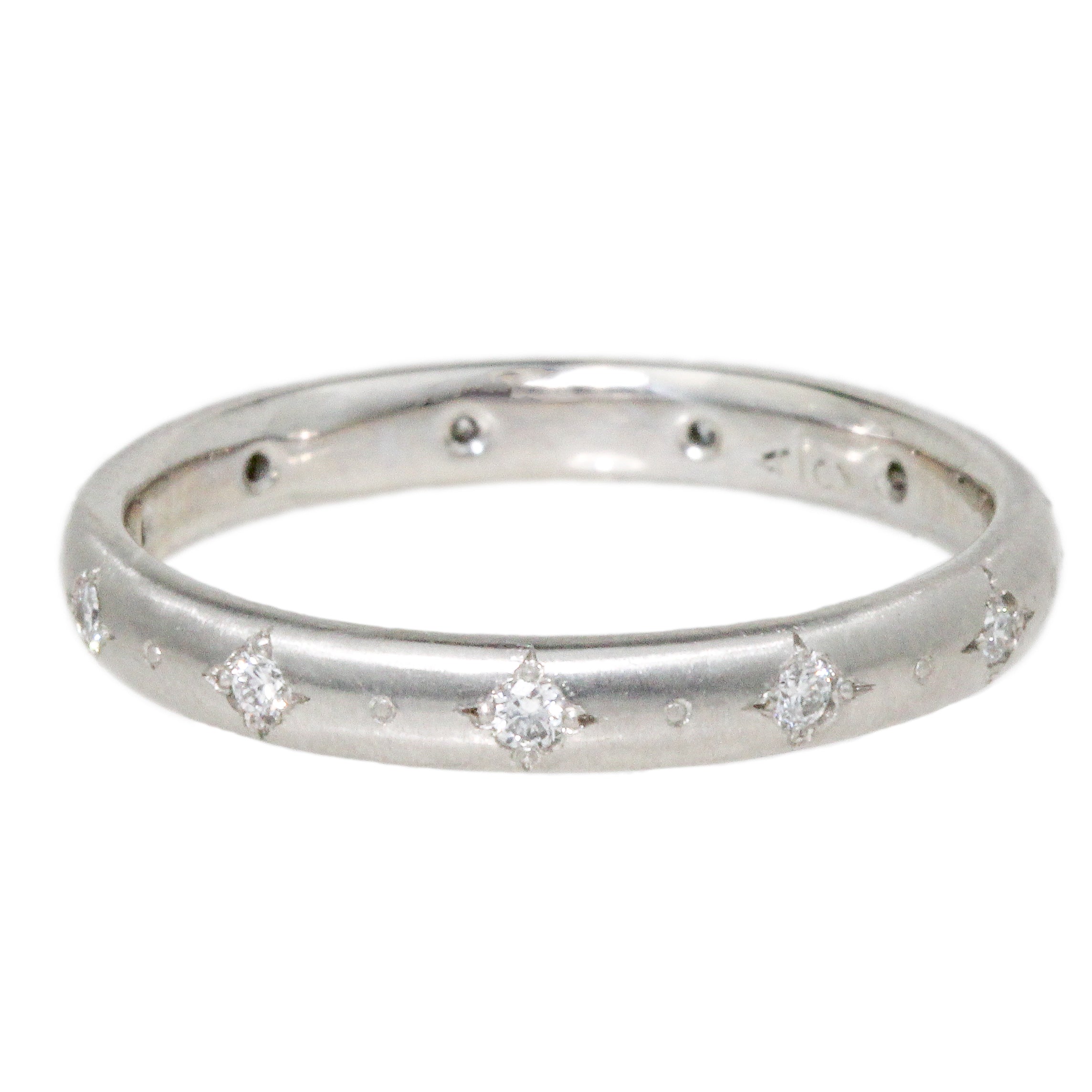 Stepping Stone Diamond Band-Adel Chefridi