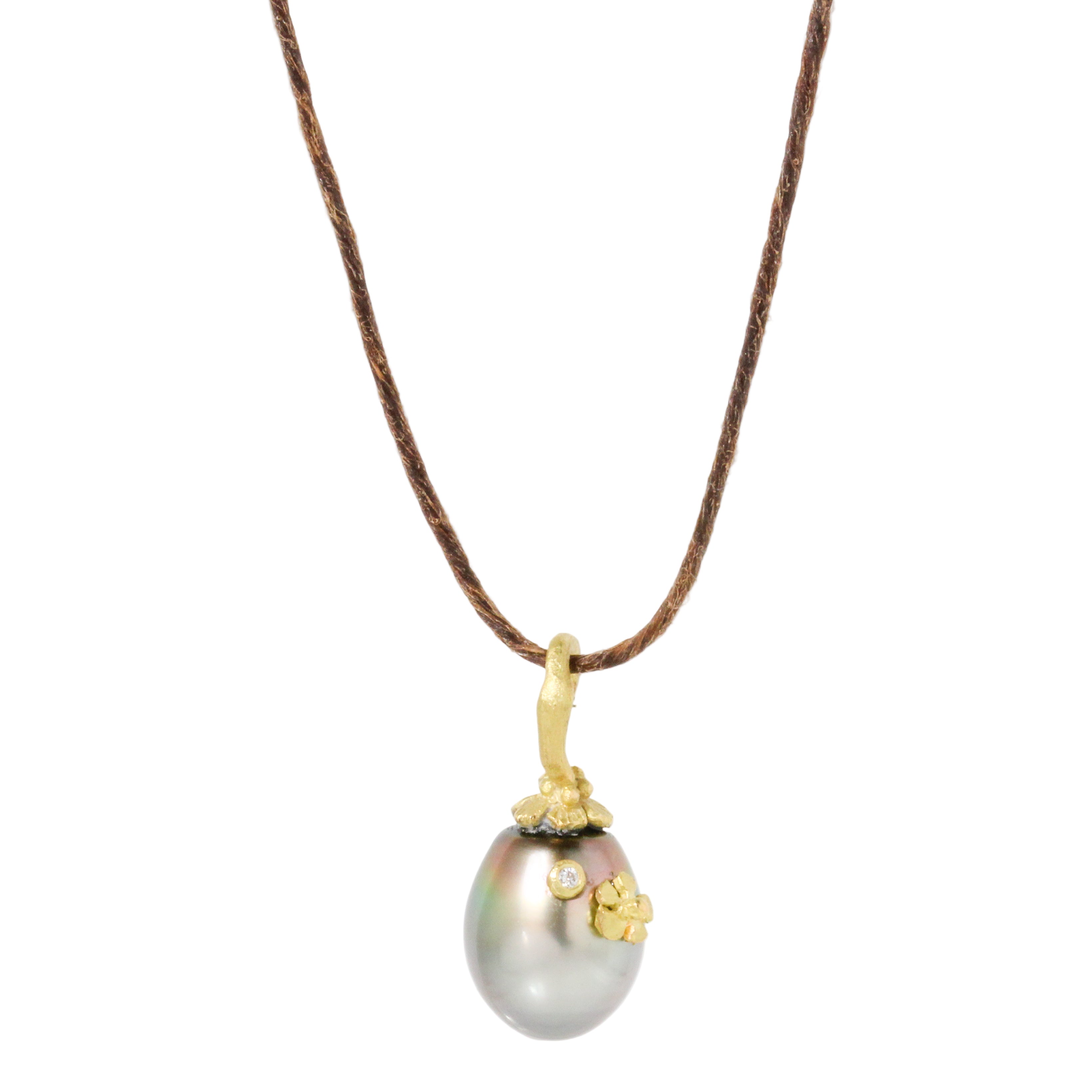 Tahitian Pearl Necklace No.17-Lene Vibe