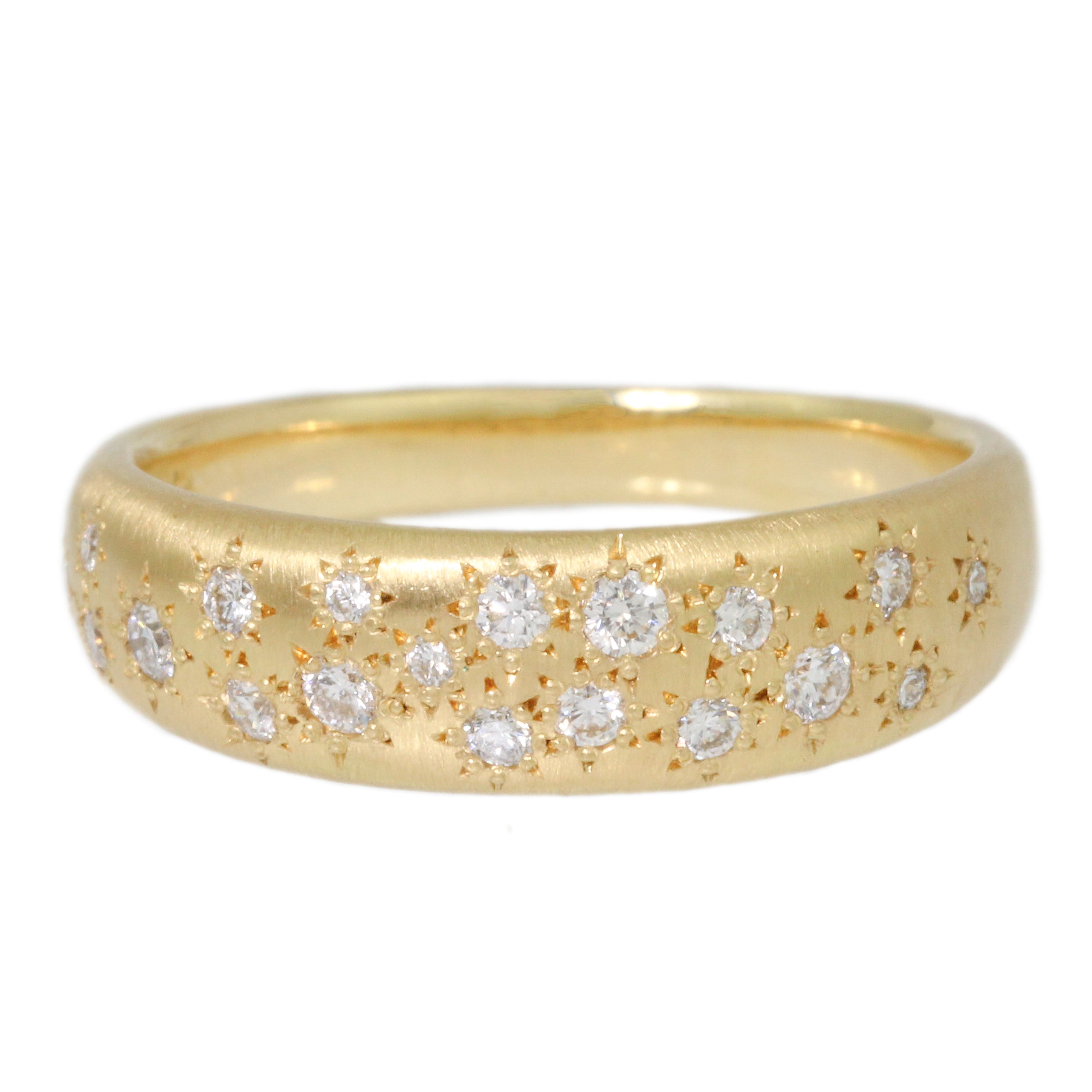 Tapered Diamond Band-Adel Chefridi