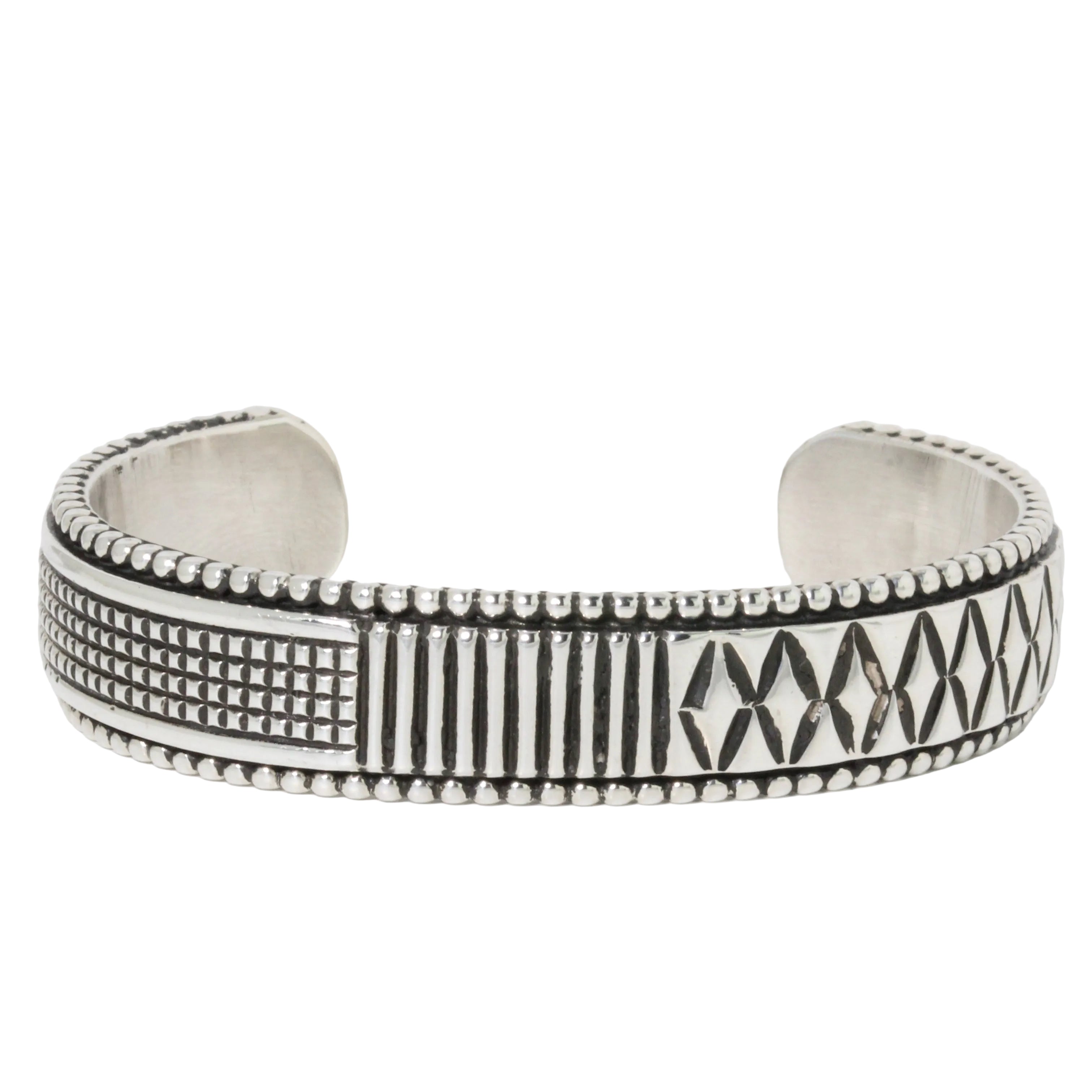 Texture Cuff Bracelet by Jonathan Nez-Southwest