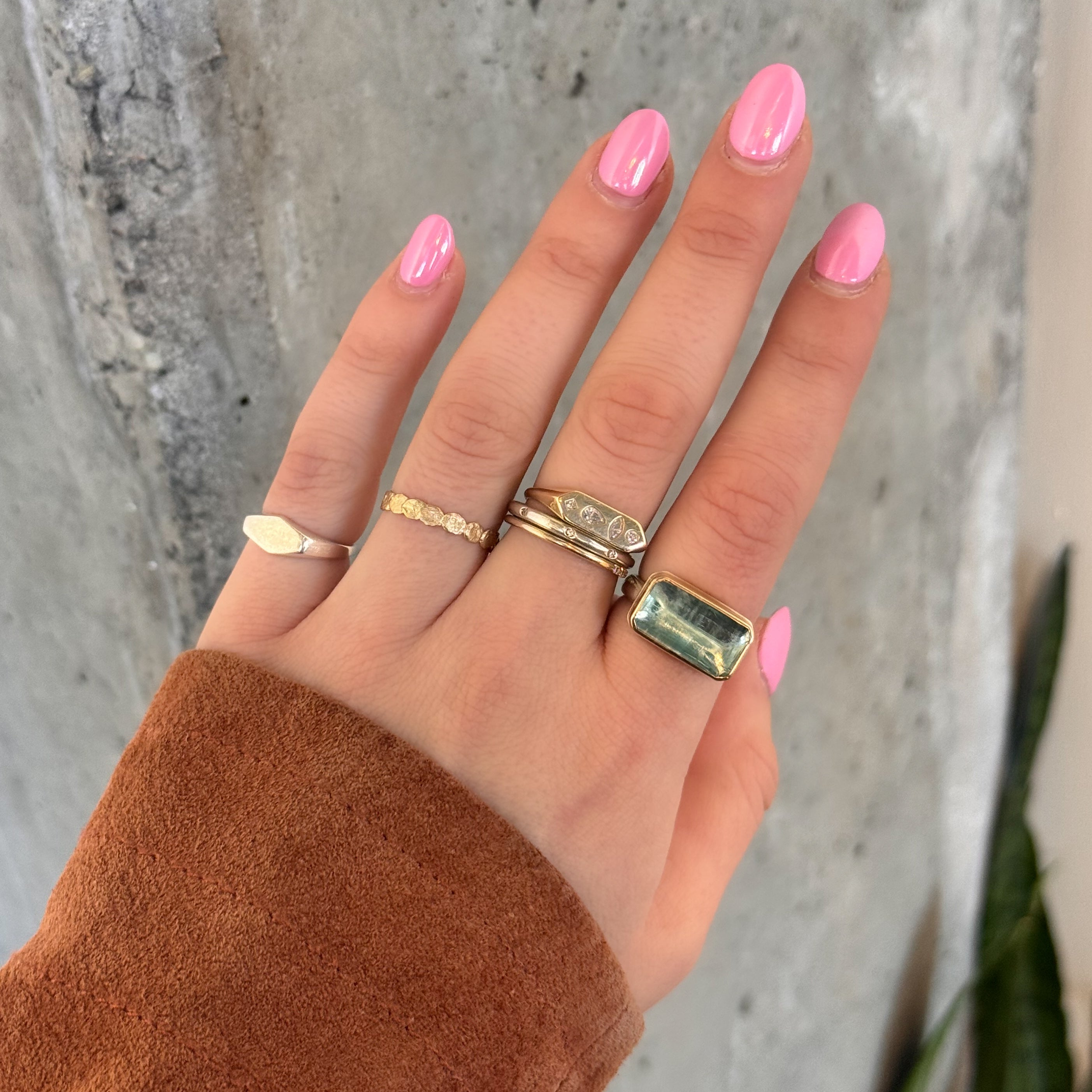 tiny-flake-ring-victoria-cunningham modeled