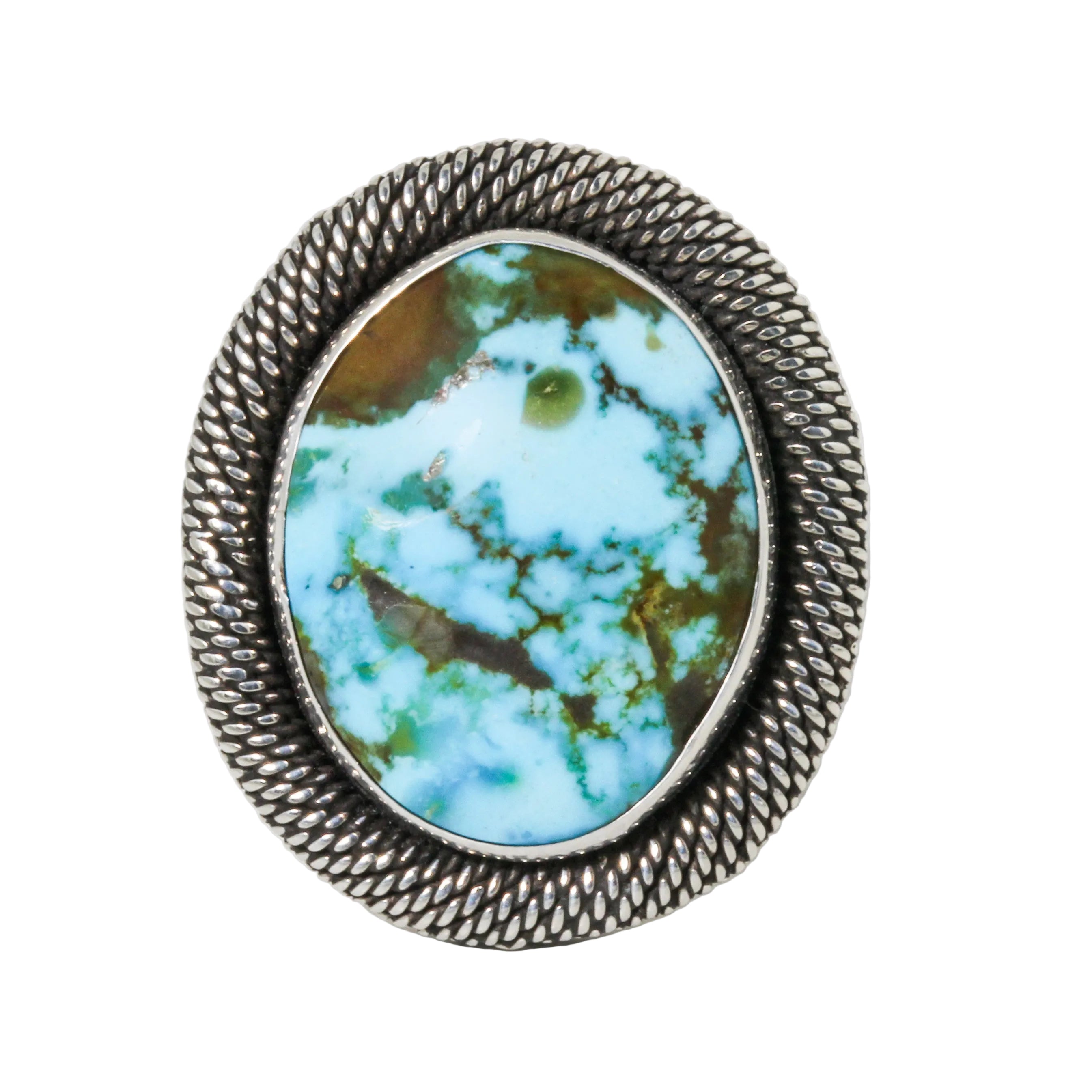 Turquoise Ring by Raymond Coriz-Southwest
