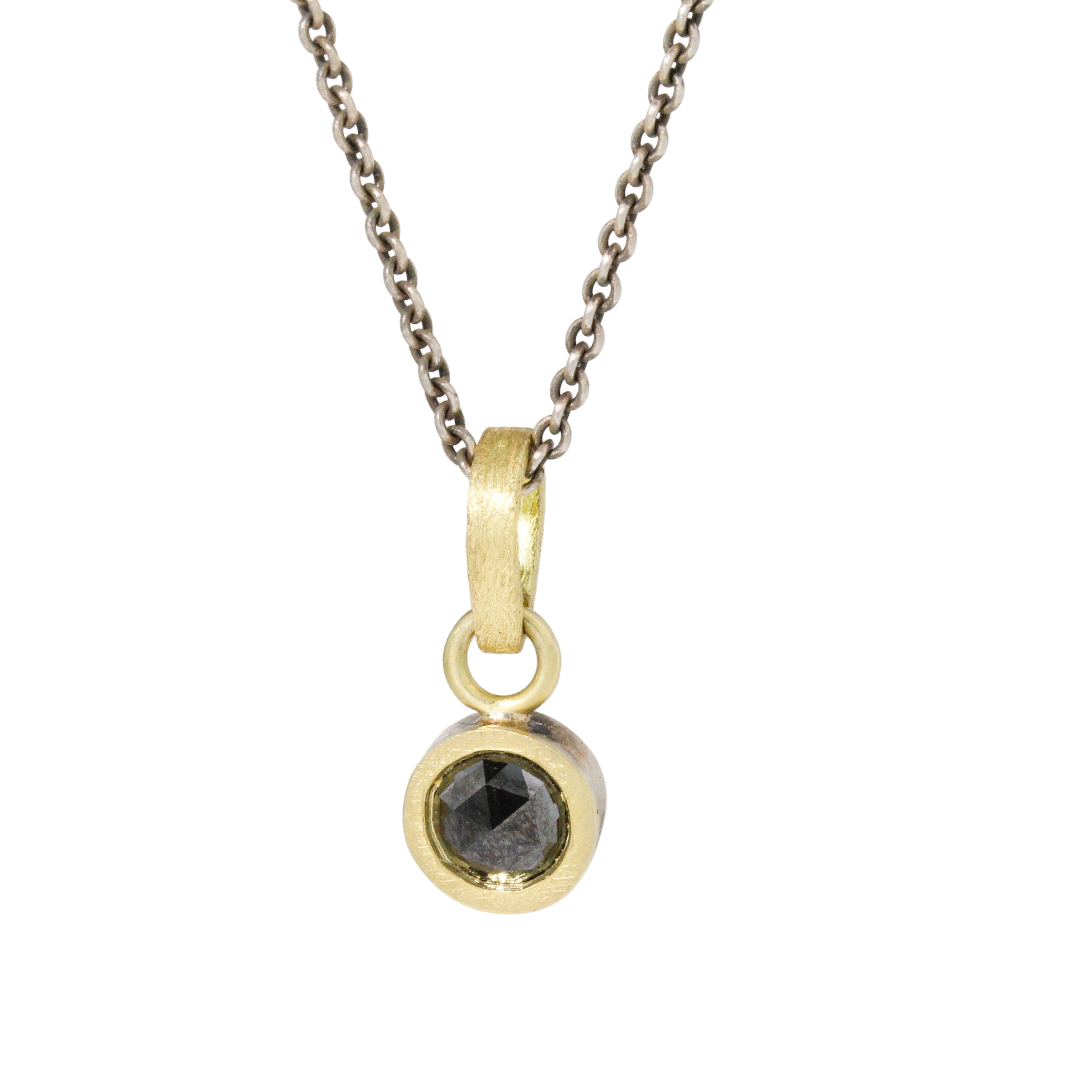 Valeri Black Diamond Necklace-Rene Escobar