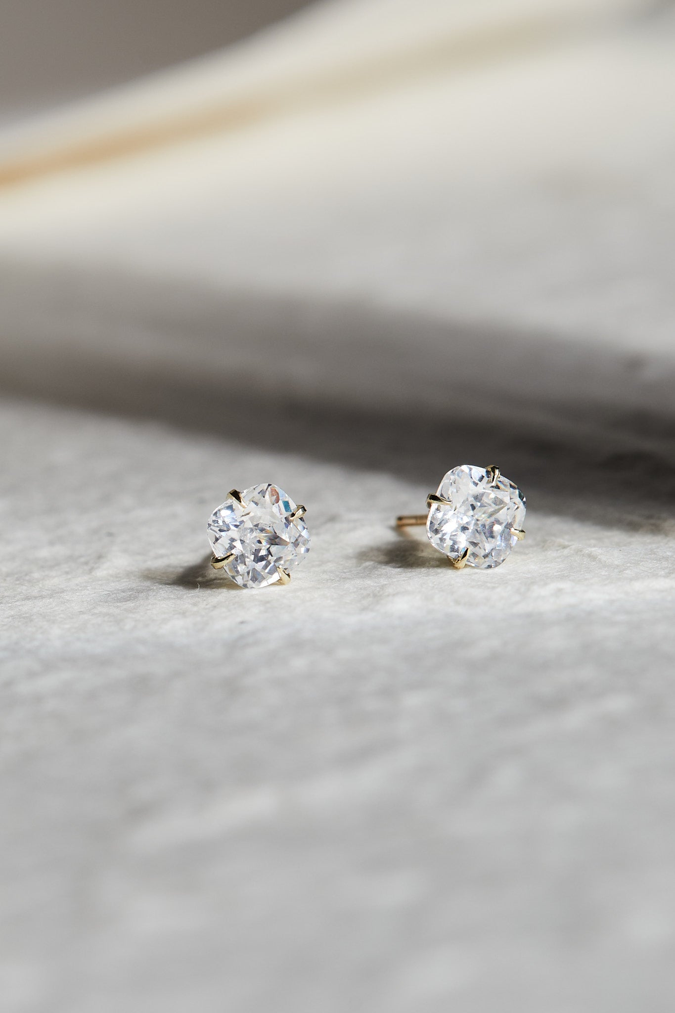 Cushion Cut Diamond Studs