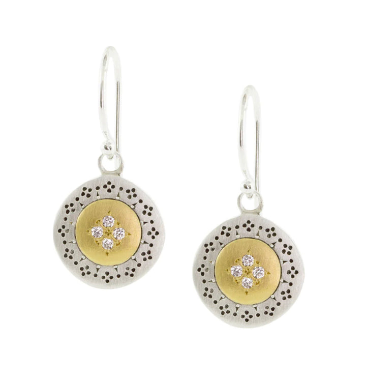 Harmony Four Star Diamond Earrings