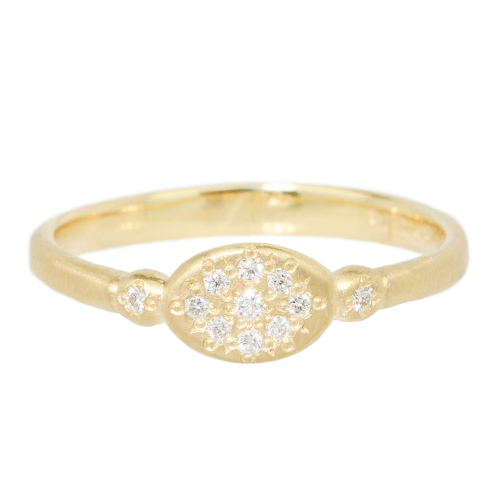 Floret Diamond Ring