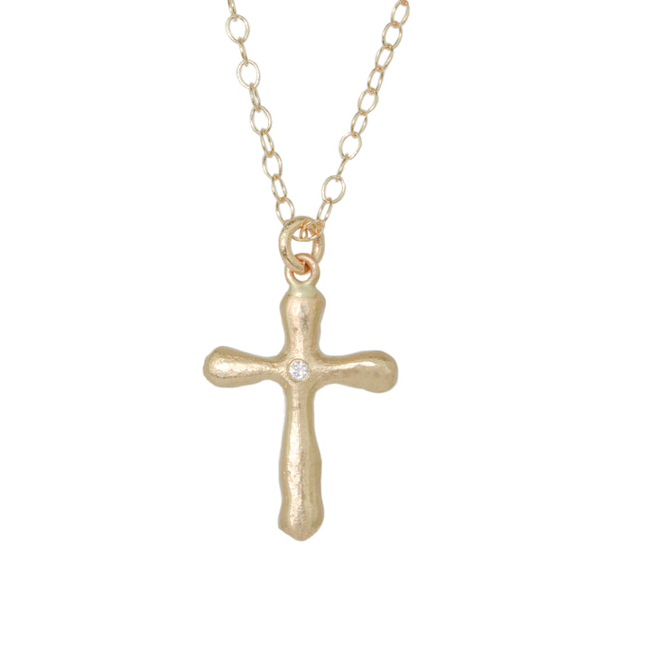 Diamond Cross Necklace