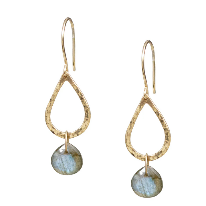 Biel Labradorite Earrings