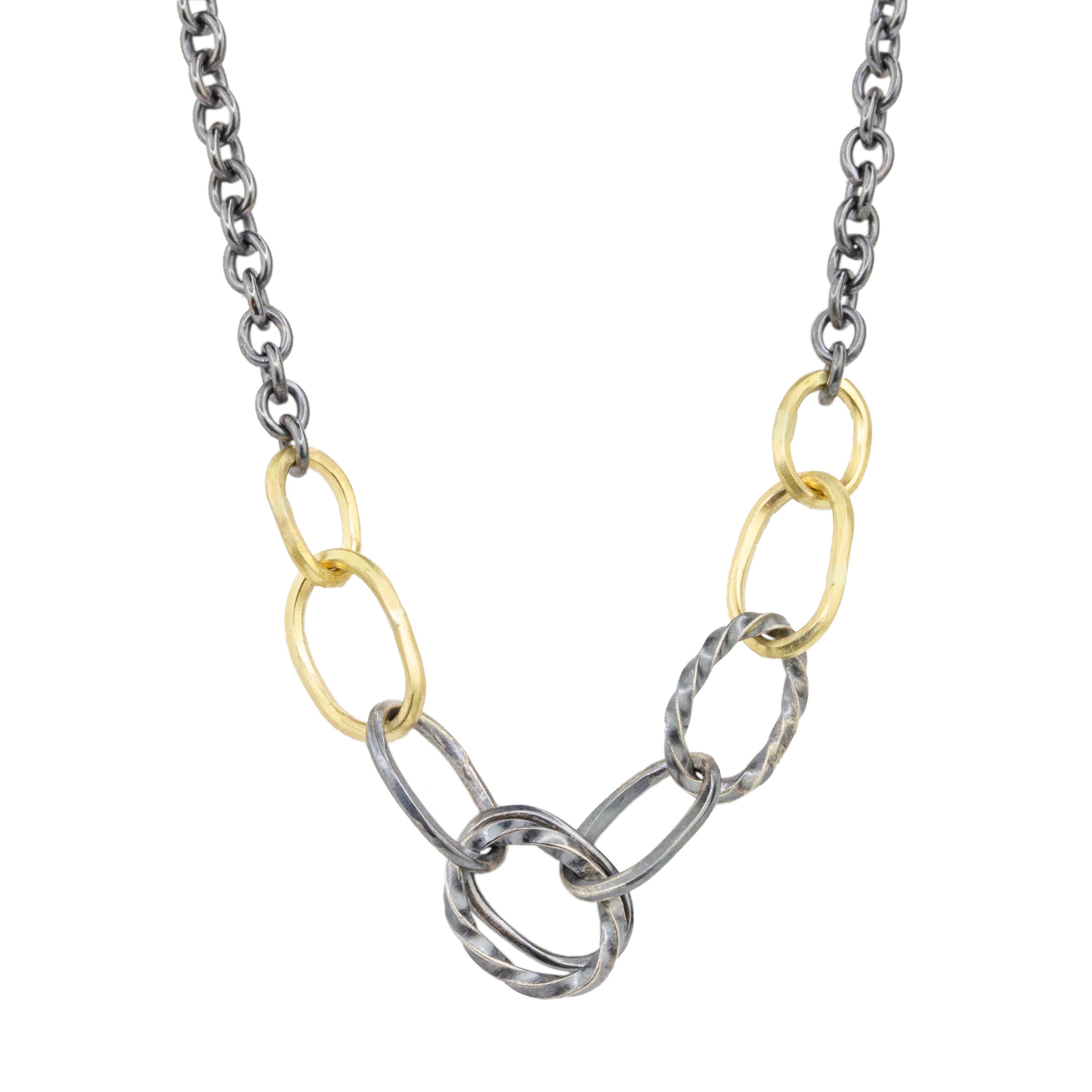 Petite Wrought Link Necklace