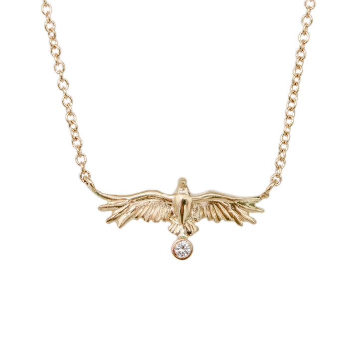 Mini Soaring Eagle Necklace