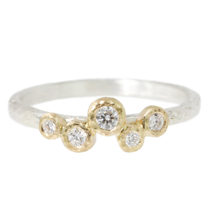 5 Bezel Diamond Ring