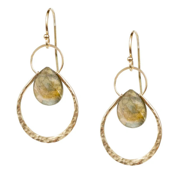 Ophelia Labradorite Earrings