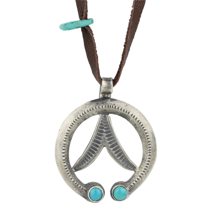 Turquoise Naja Necklace by Jesse Robbins