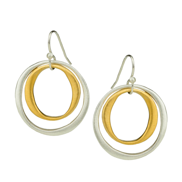 Double Circle Earrings