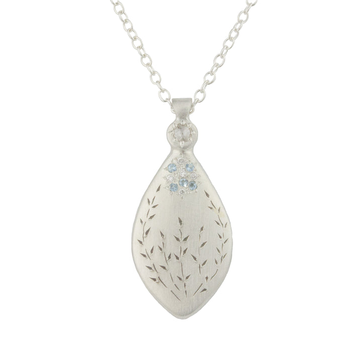 Silver Secret Garden Necklace