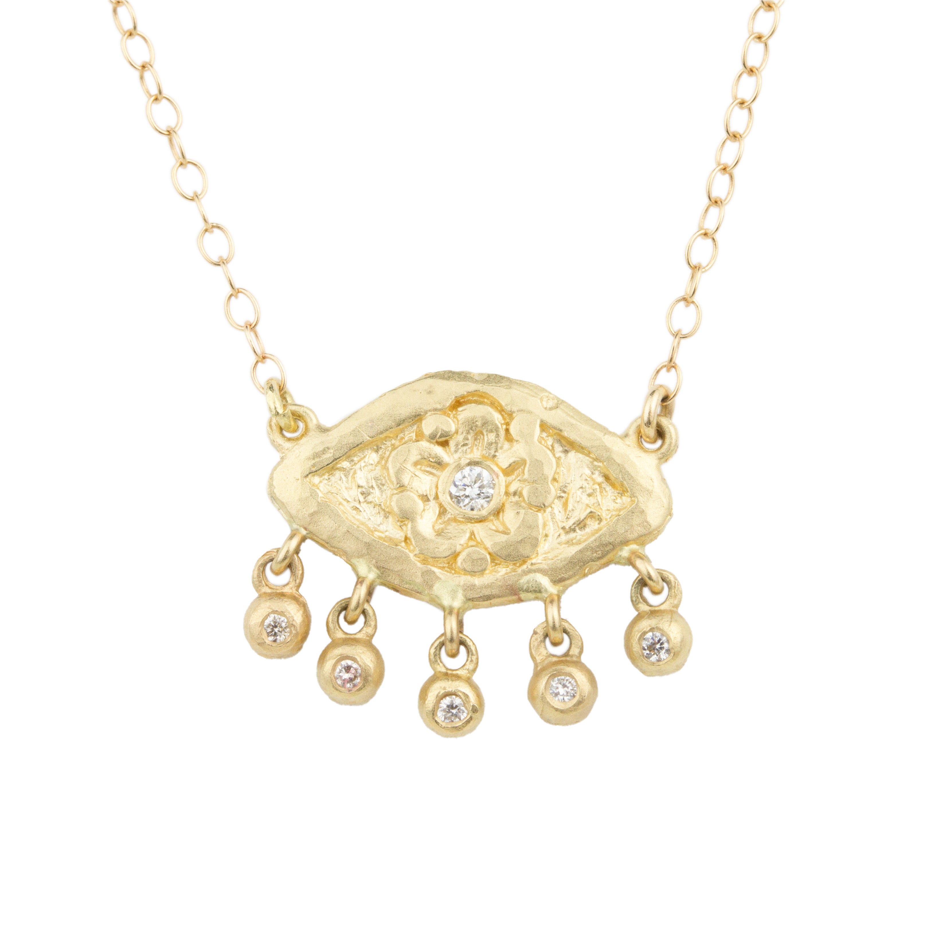 Golden Eye Necklace
