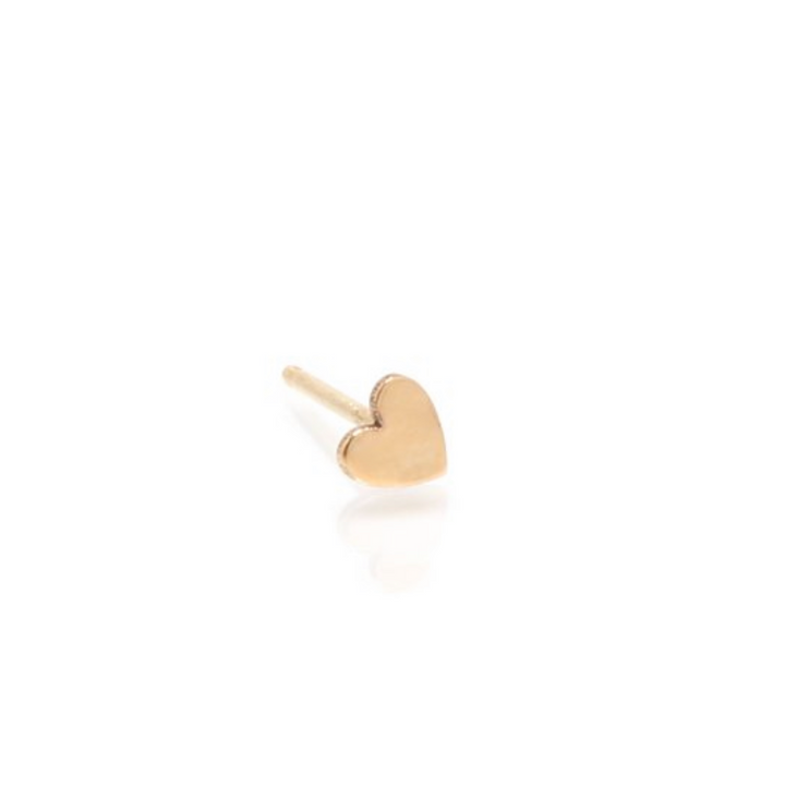 Itty Bitty Heart Stud