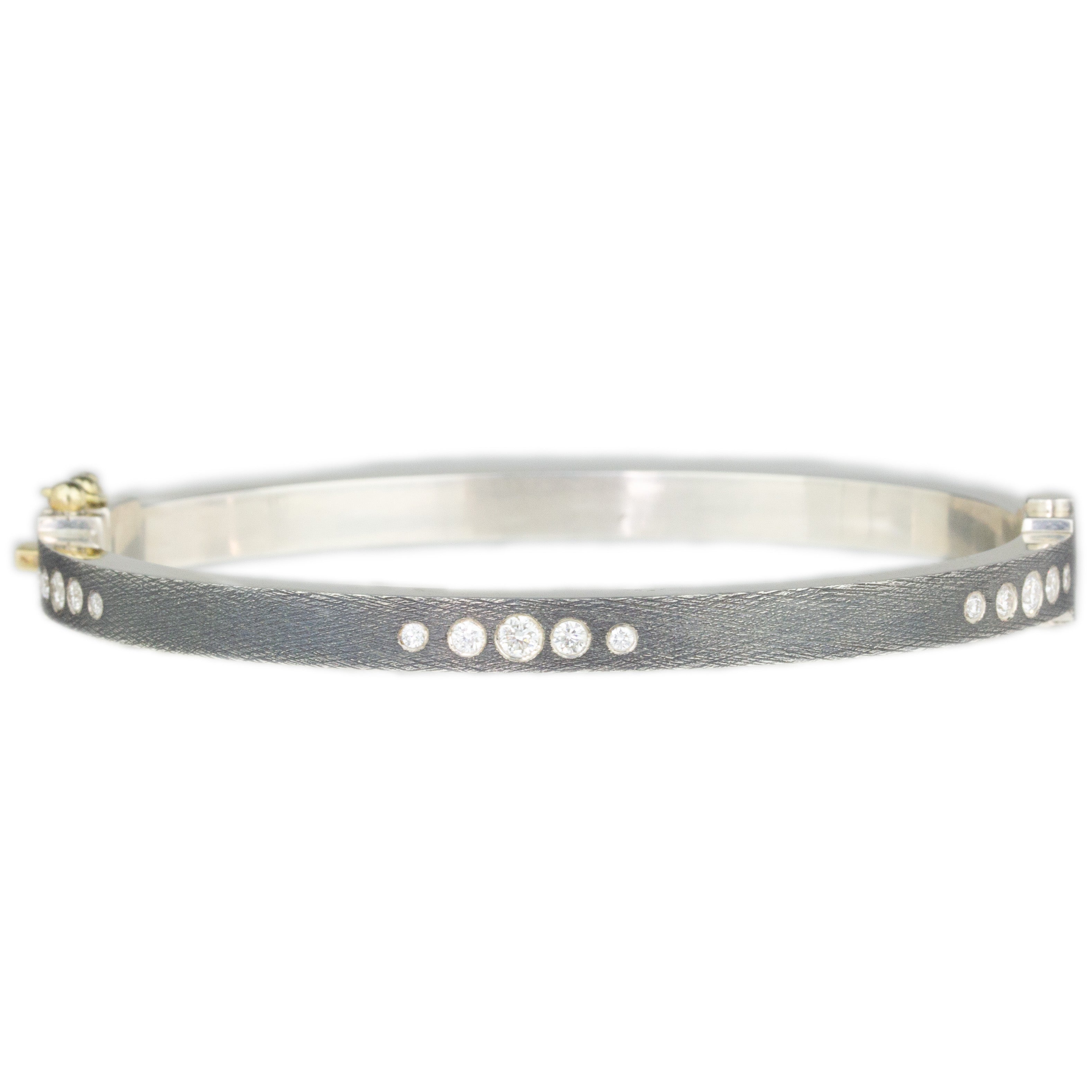 Aria 4mm Silver Bracelet-Rene Escobar