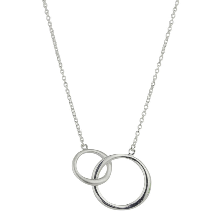 Double Circle Necklace