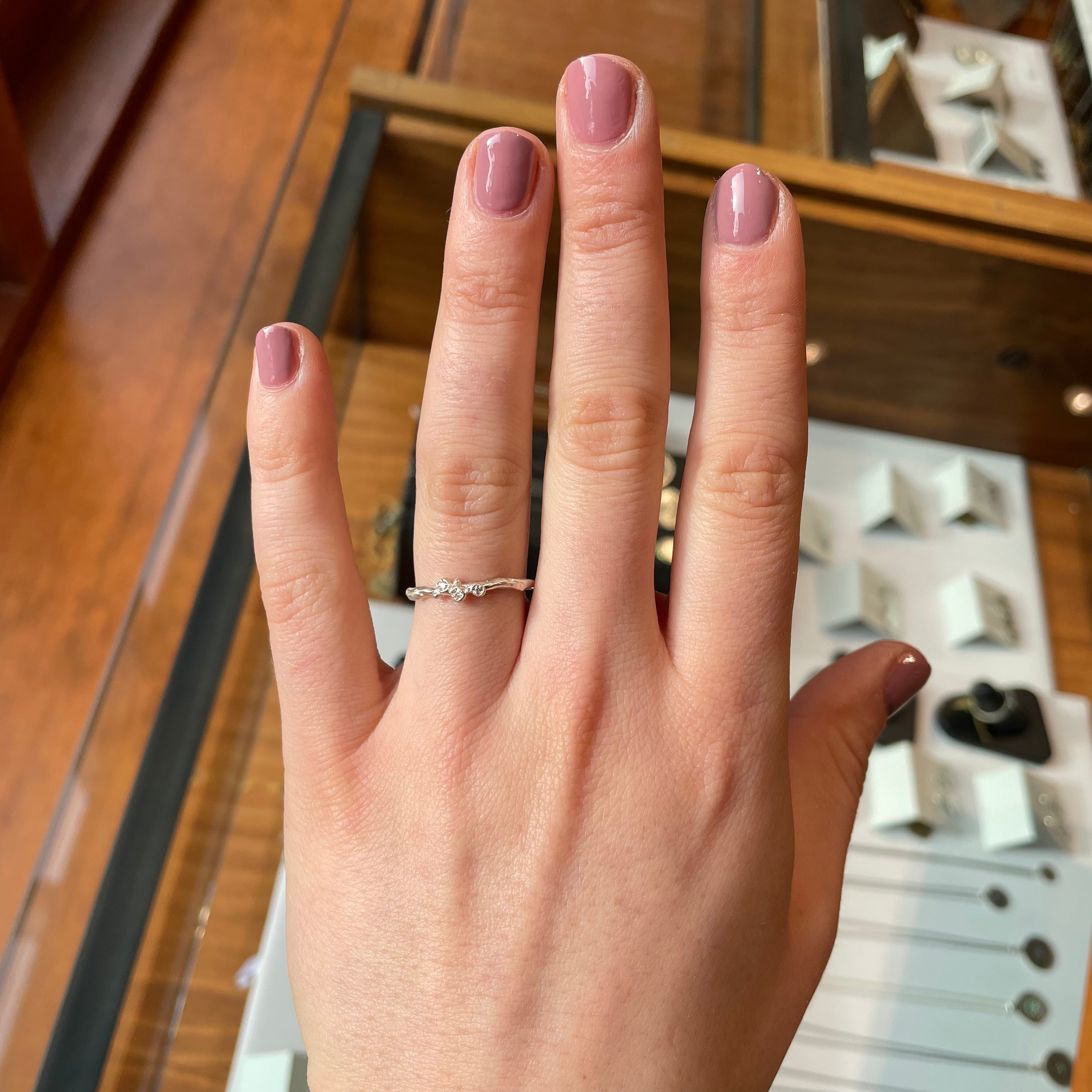 Encrusted Tiny Branch Ring-Branch