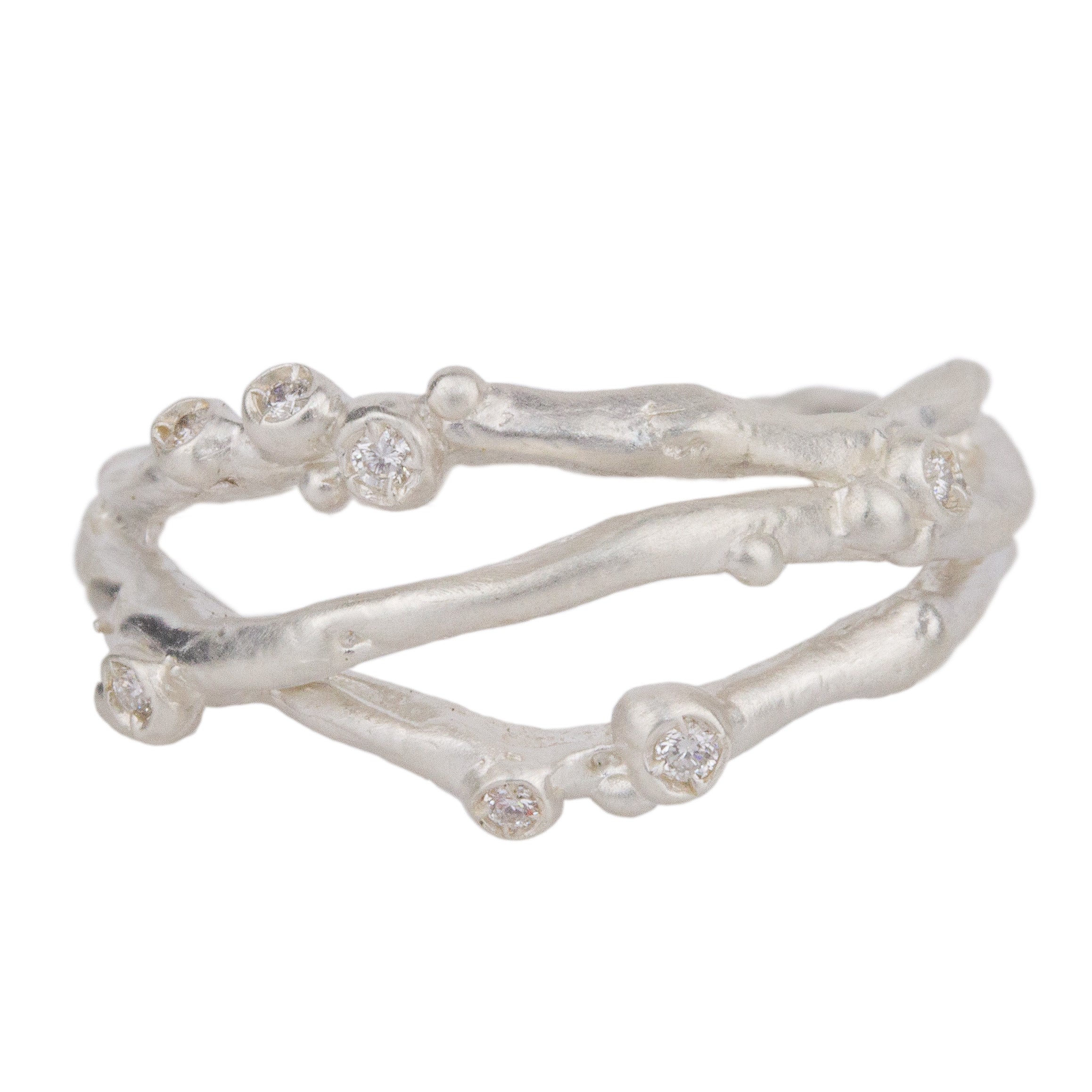 Encrusted Triple Branch Ring-Branch