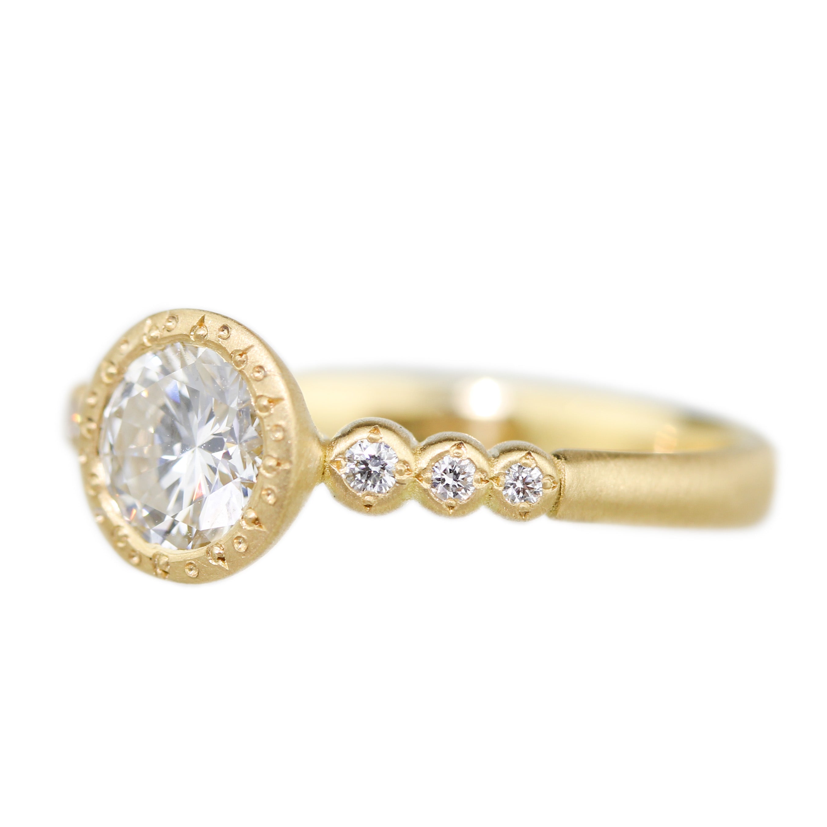 Etched Diamond Ring-Adel Chefridi
