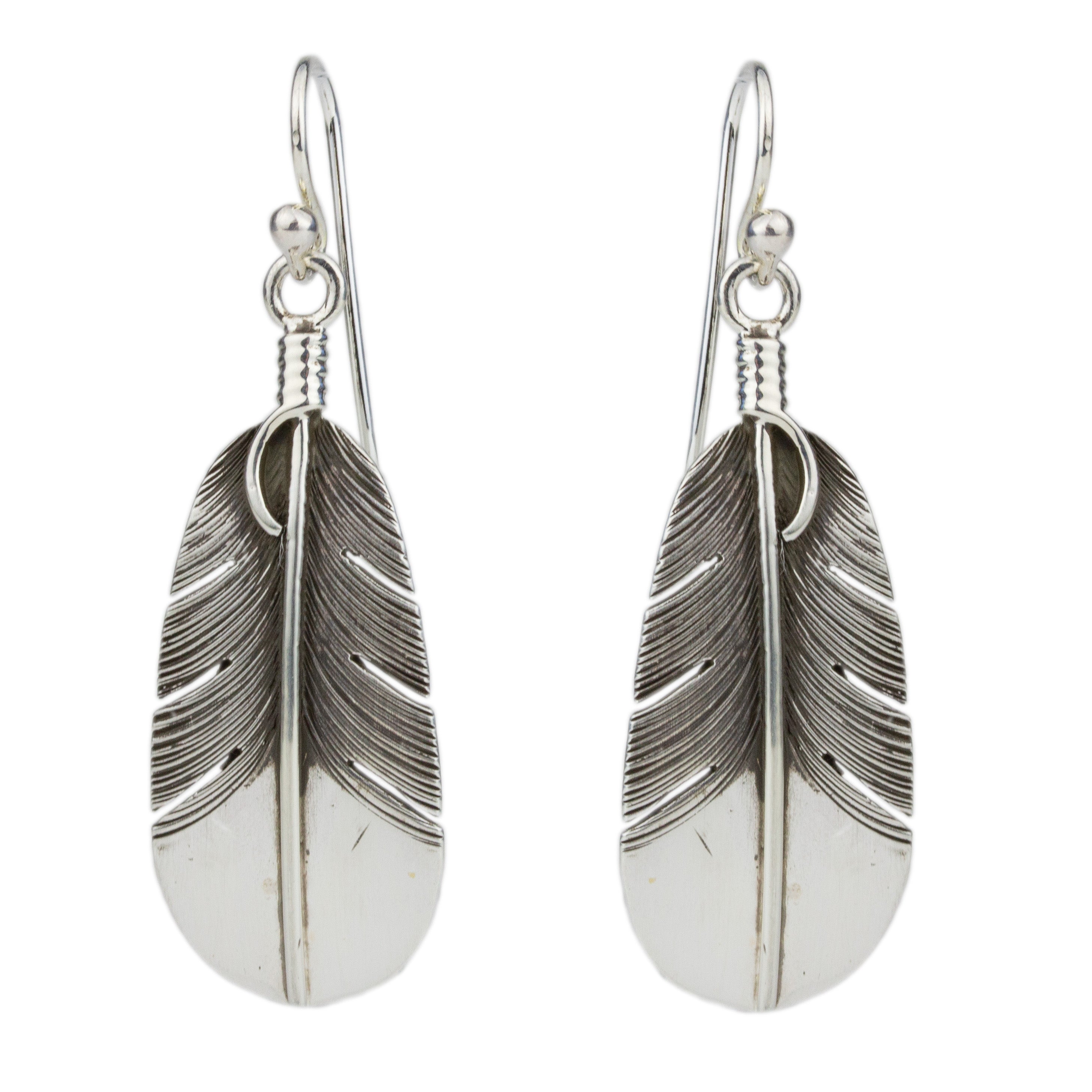 Feather Earrings No.5-Southwest