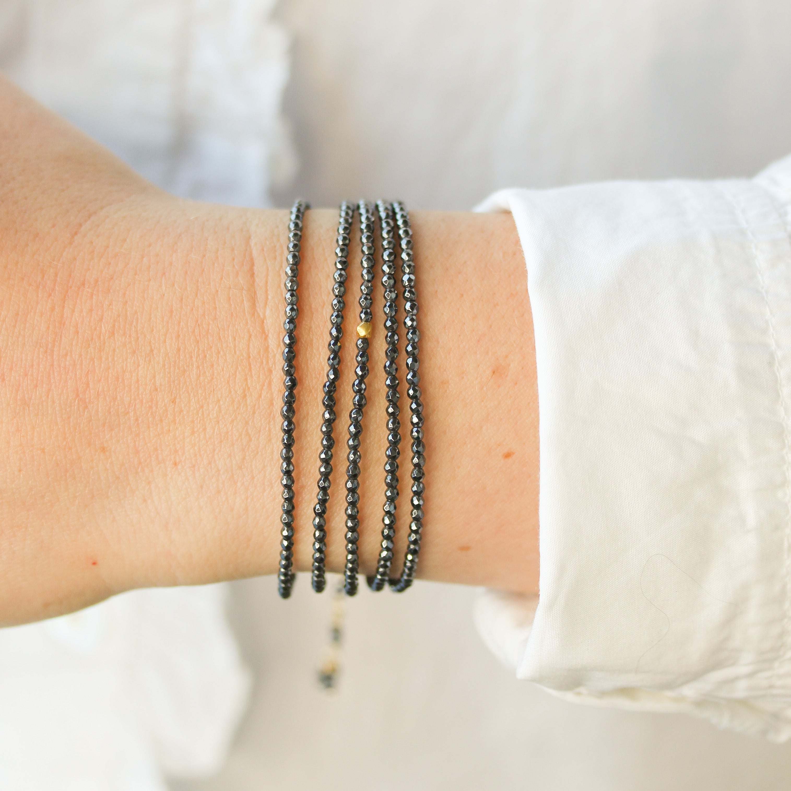 Hematite Wrap-Anne Sportun