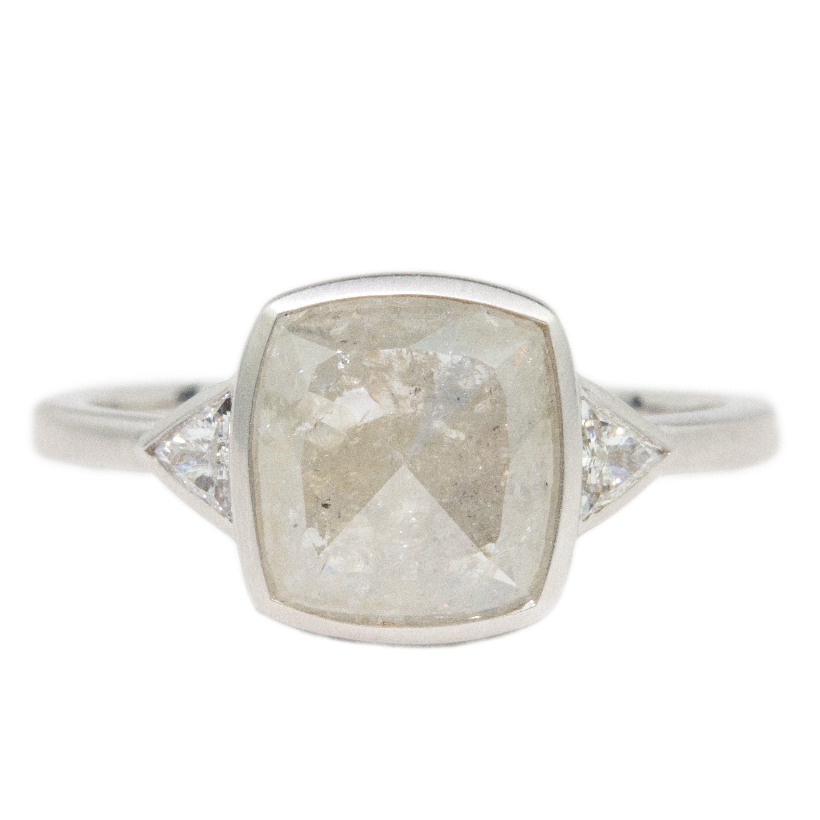 Icy Grey 2.25ct Diamond Ring-Rebecca Overmann