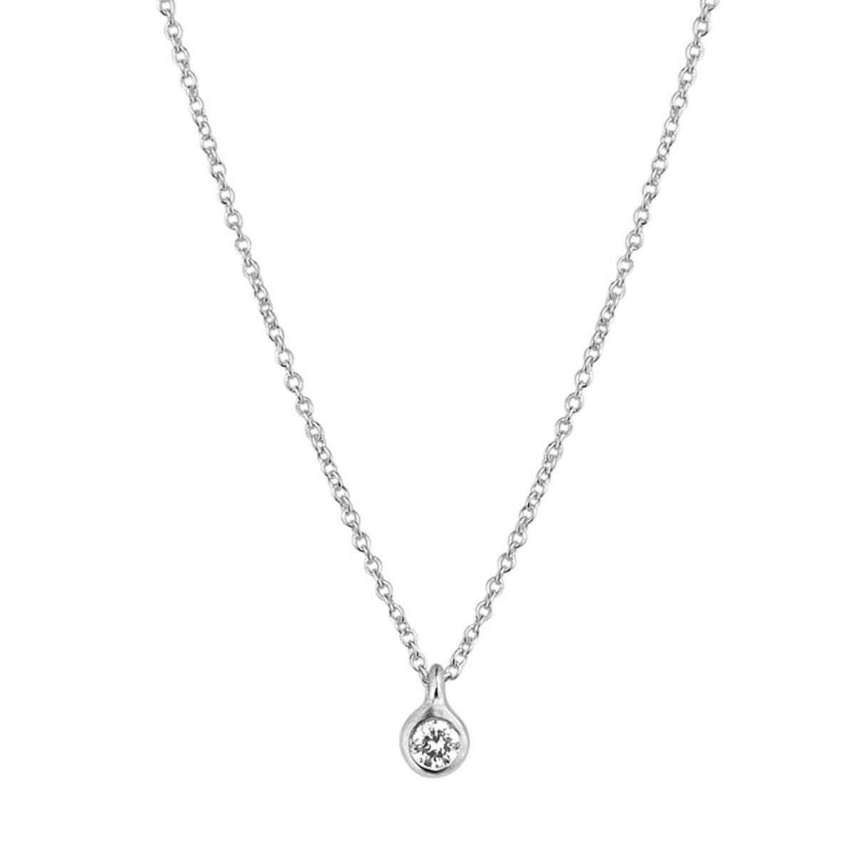 Just A Diamond .12ct Necklace-Branch