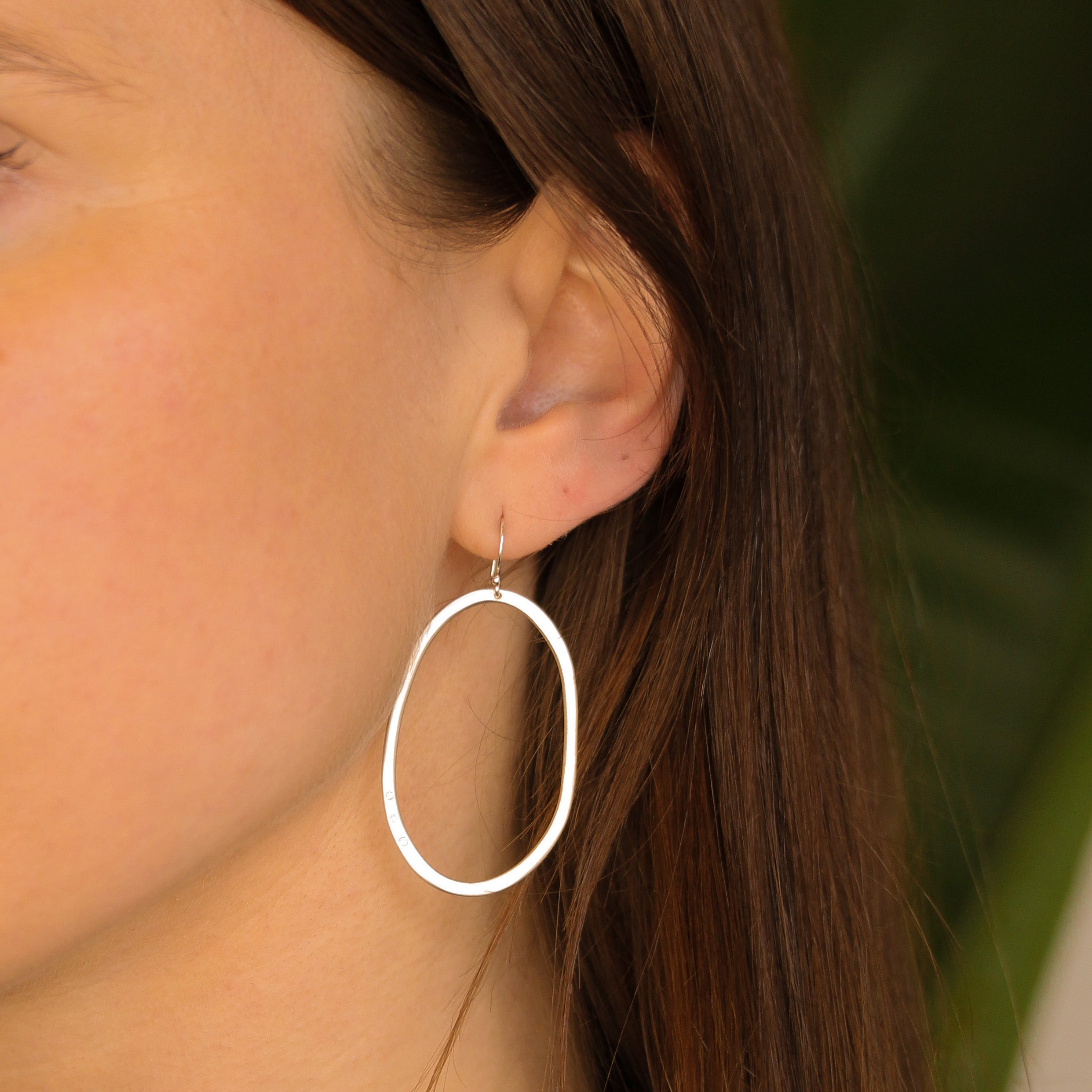 Large Pebble Earrings-Sarah McGuire