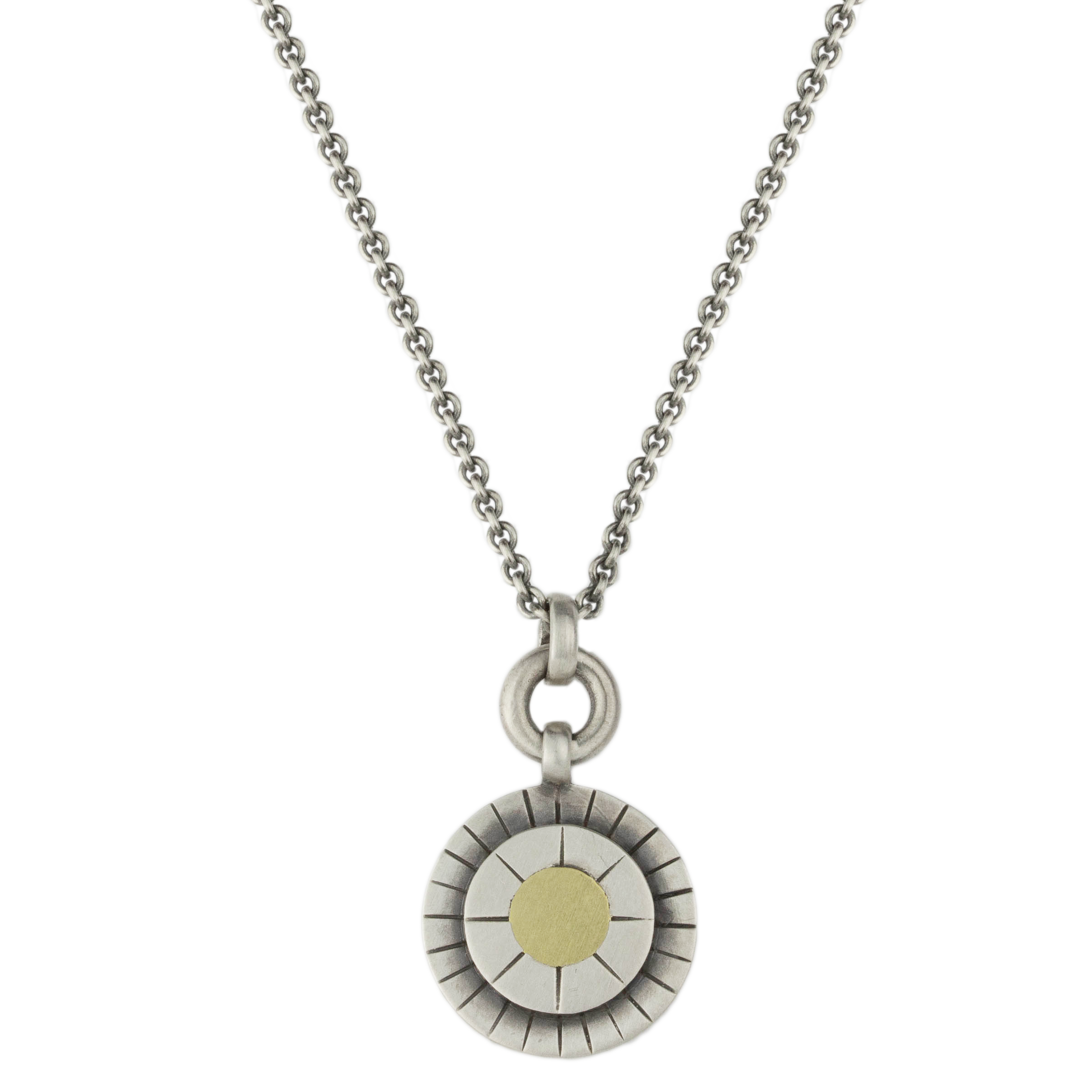 Sun Disc Necklace