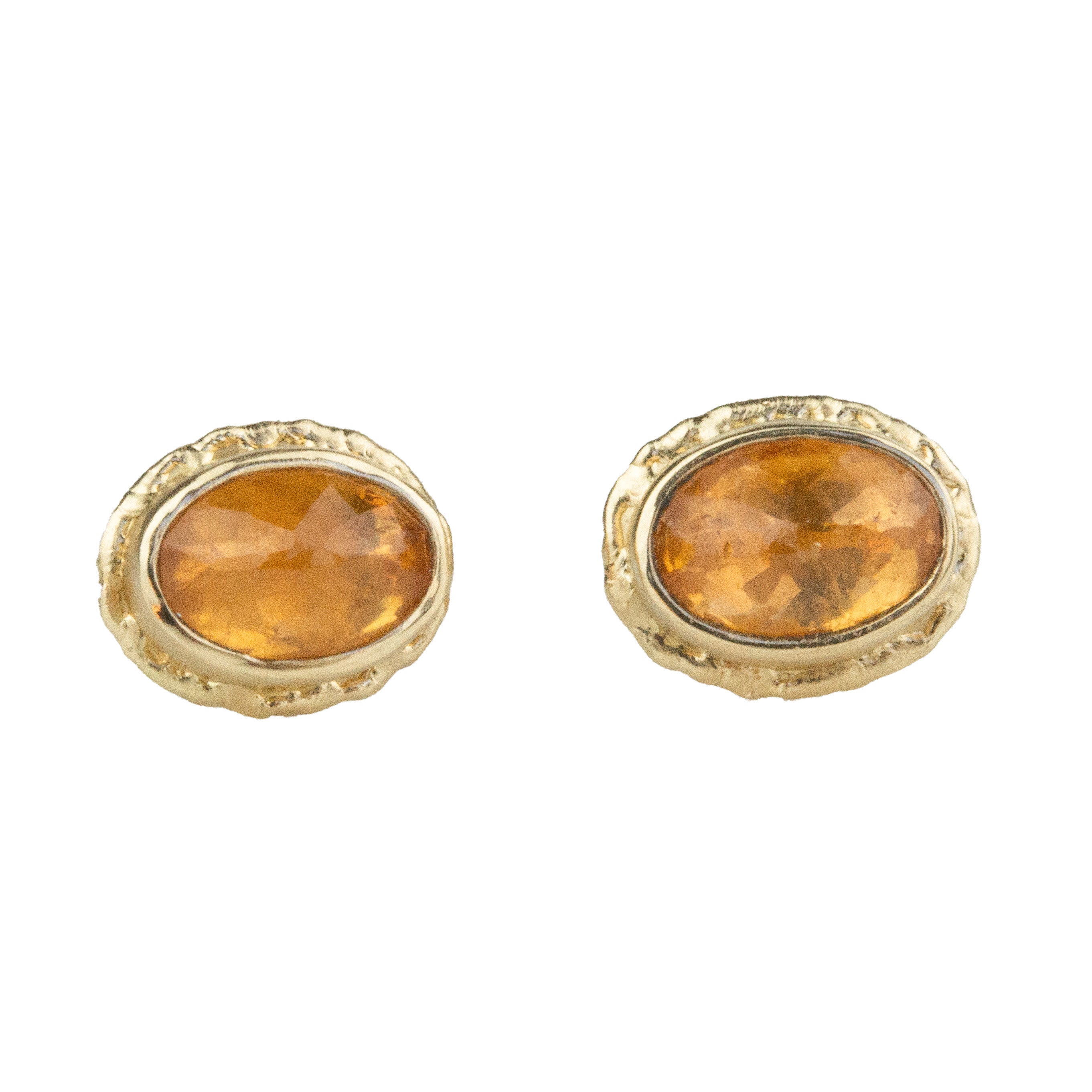 Spessartite Garnet Post Earrings-Jamie Joseph