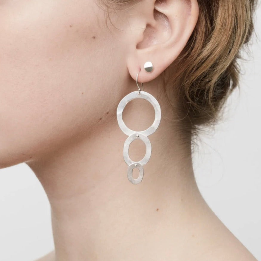 Whirlpool Earrings-Jill Platner