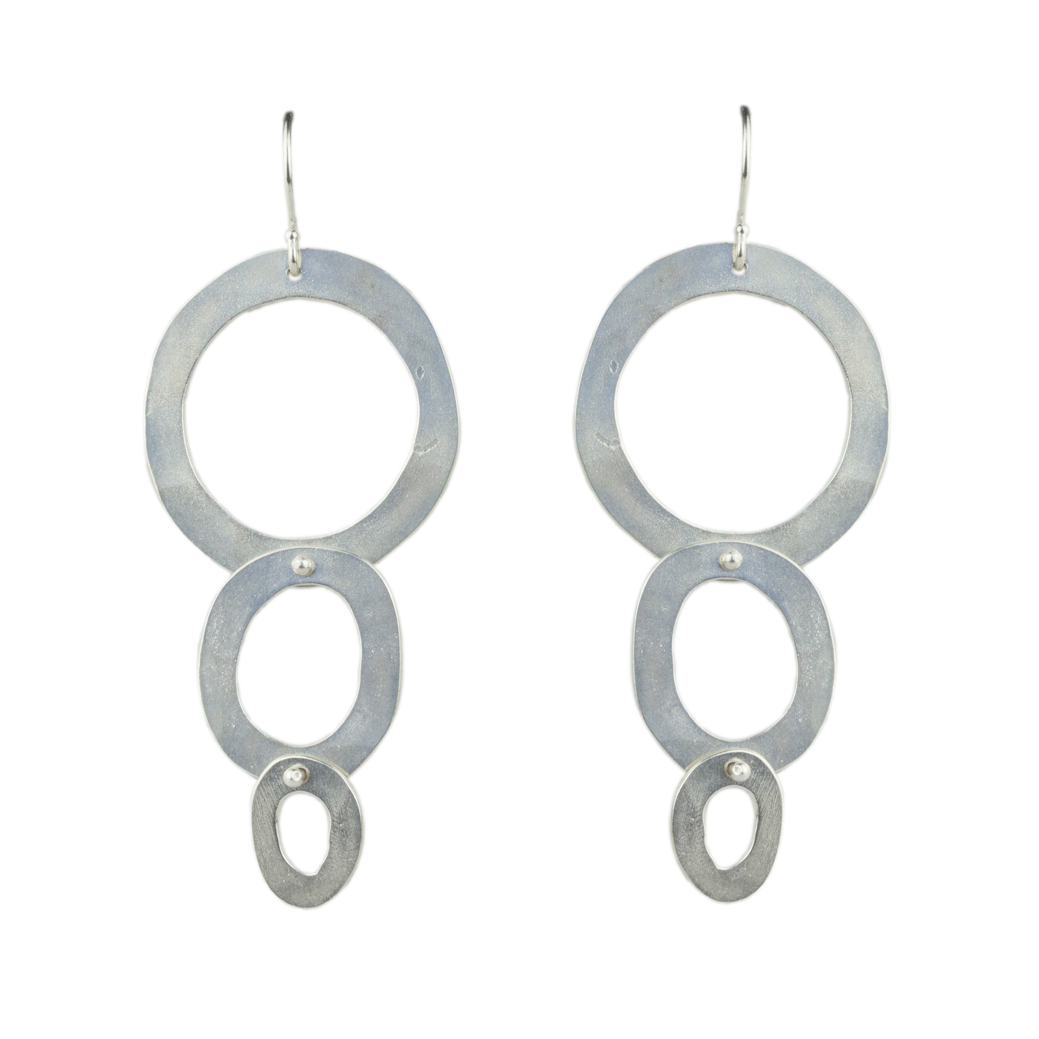 Whirlpool Earrings-Jill Platner